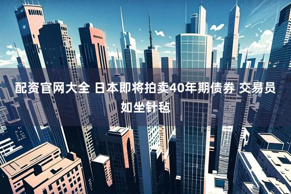 配资官网大全 日本即将拍卖40年期债券 交易员如坐针毡